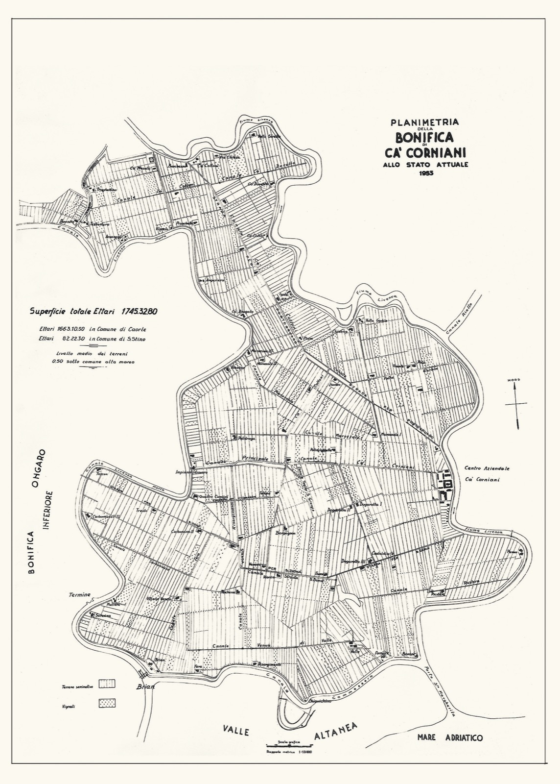 Mappa Ca' Corniani